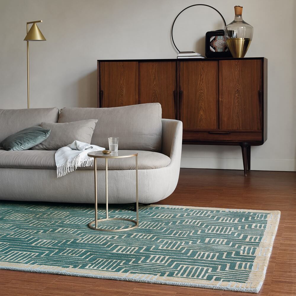 Tapis Kinmo Vert 56807 | Taille: 140 x 200 cm