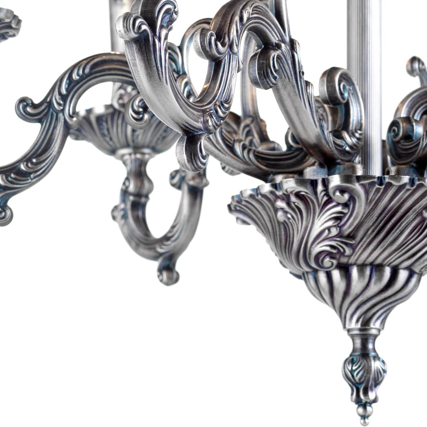 Lustre Classique Finition Bleu Argent