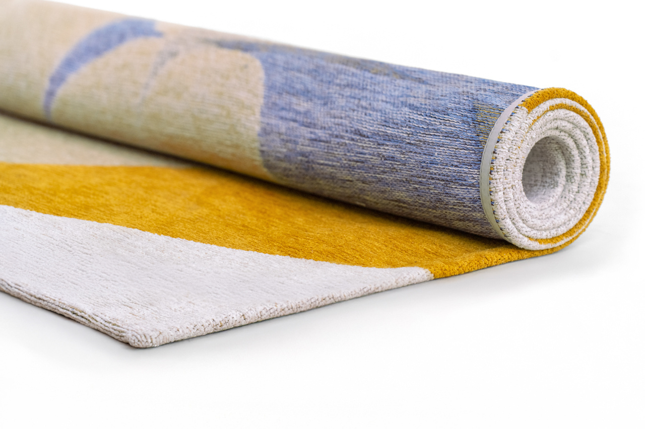 Tapis Stones Sunny Blue | Taille: 280 × 390 cm