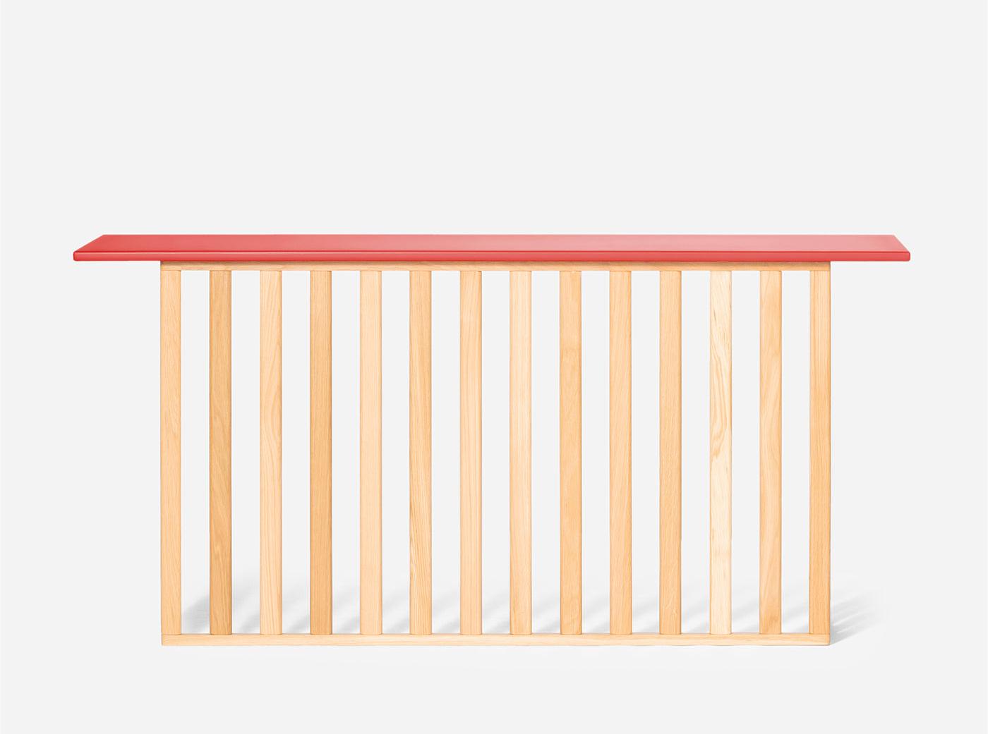 Console Rose en Bois
