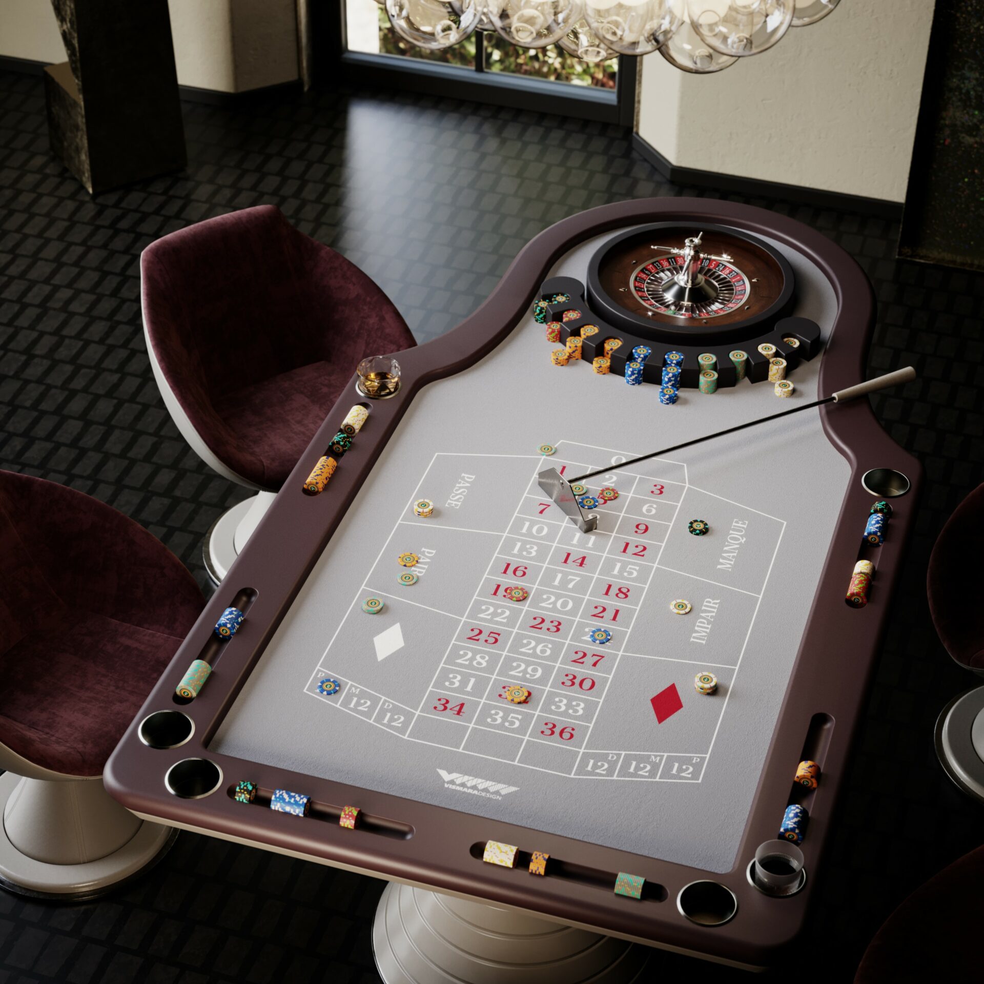 Table de Roulette Montecarlo