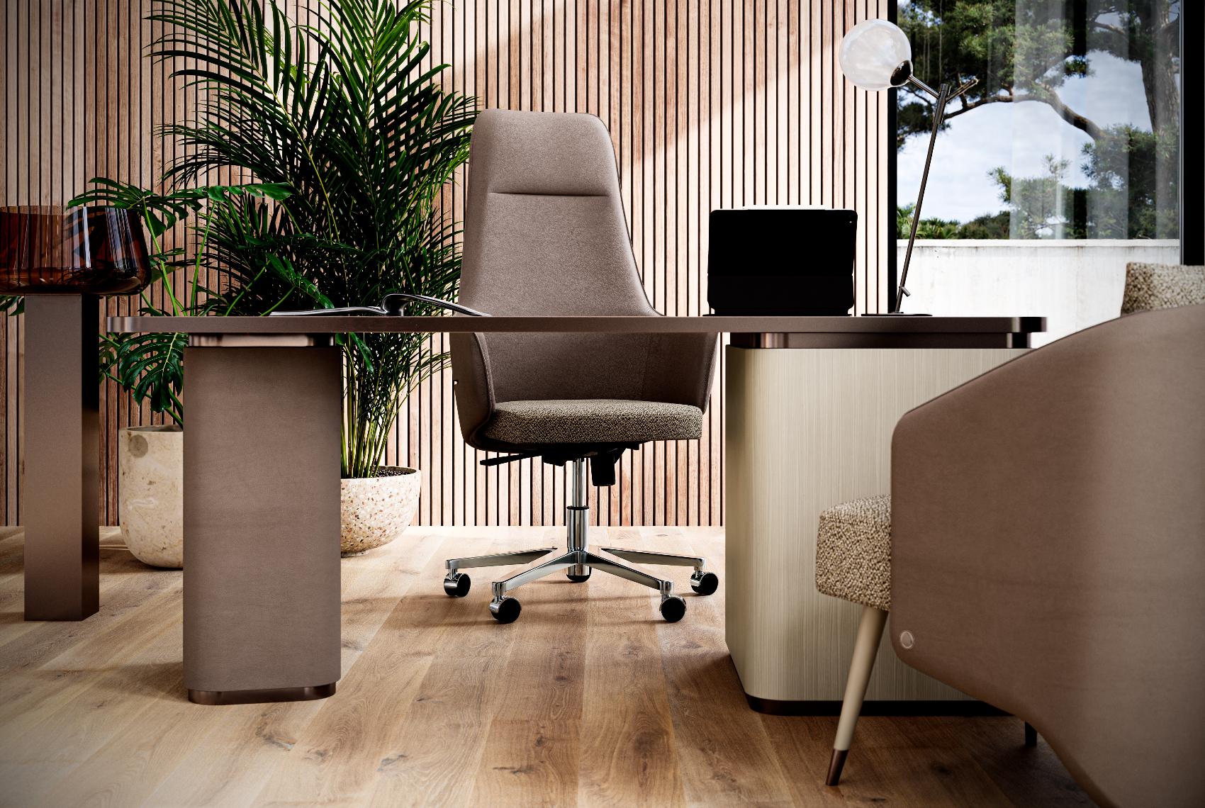 Chaise de bureau pivotante Olivia - 1