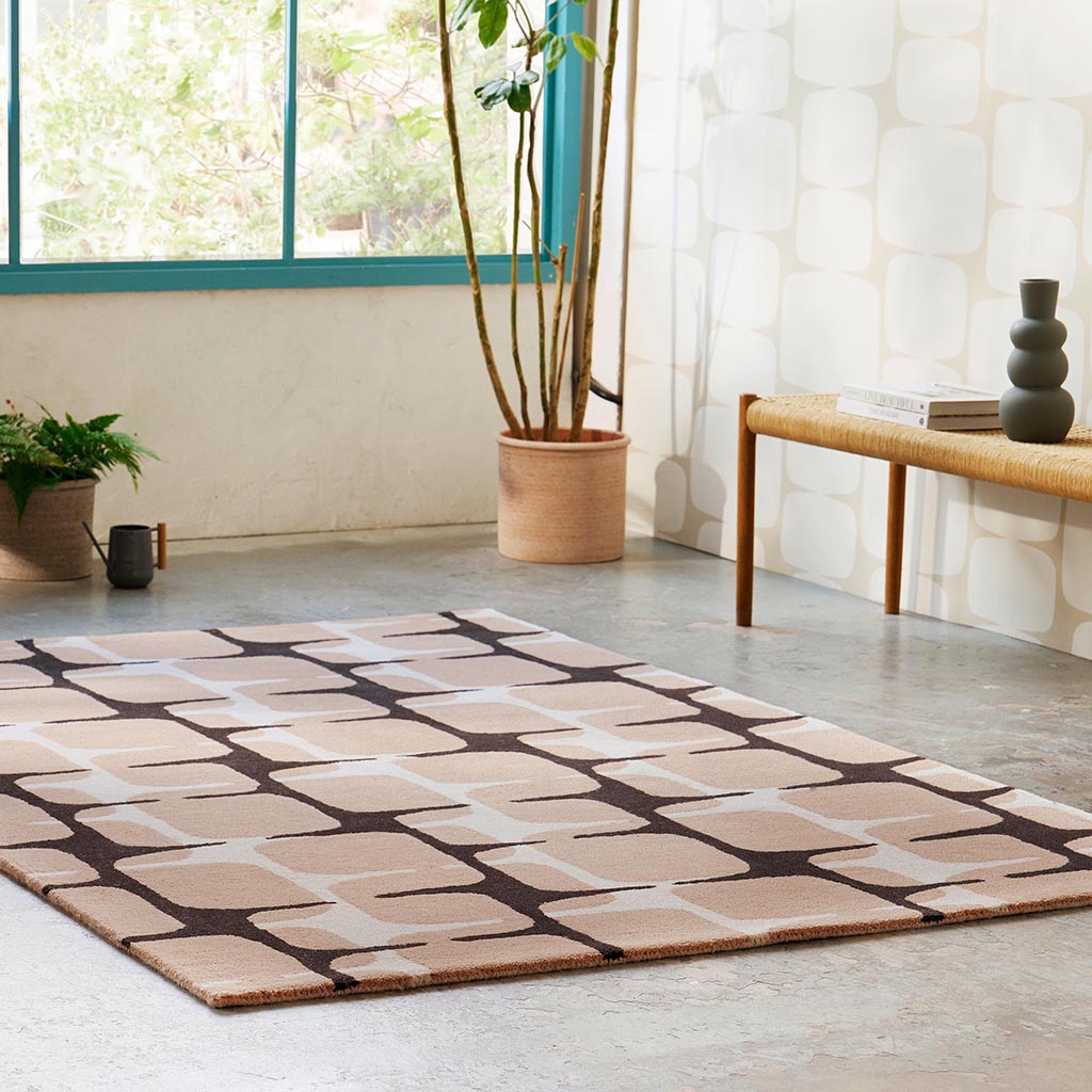 Tapis Bloc Moderne Crépuscule