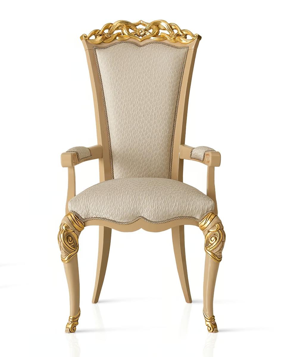 Chaise Italienne Harmony avec Accoudoirs