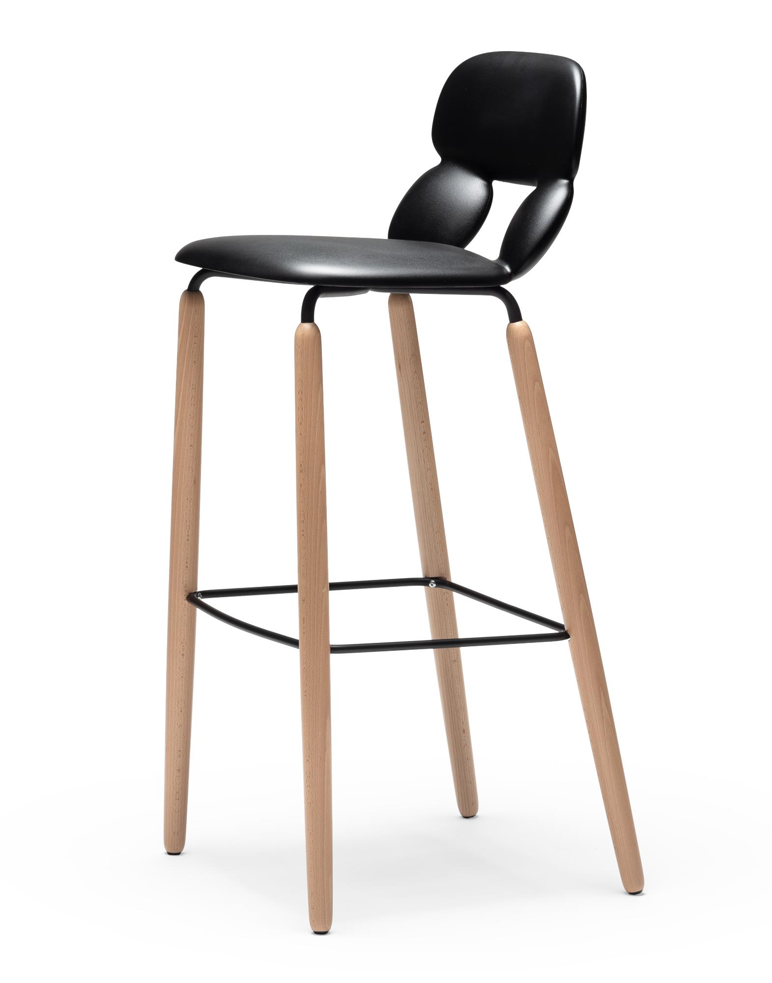 Tabouret de Bar Nube W SG-80 Noir