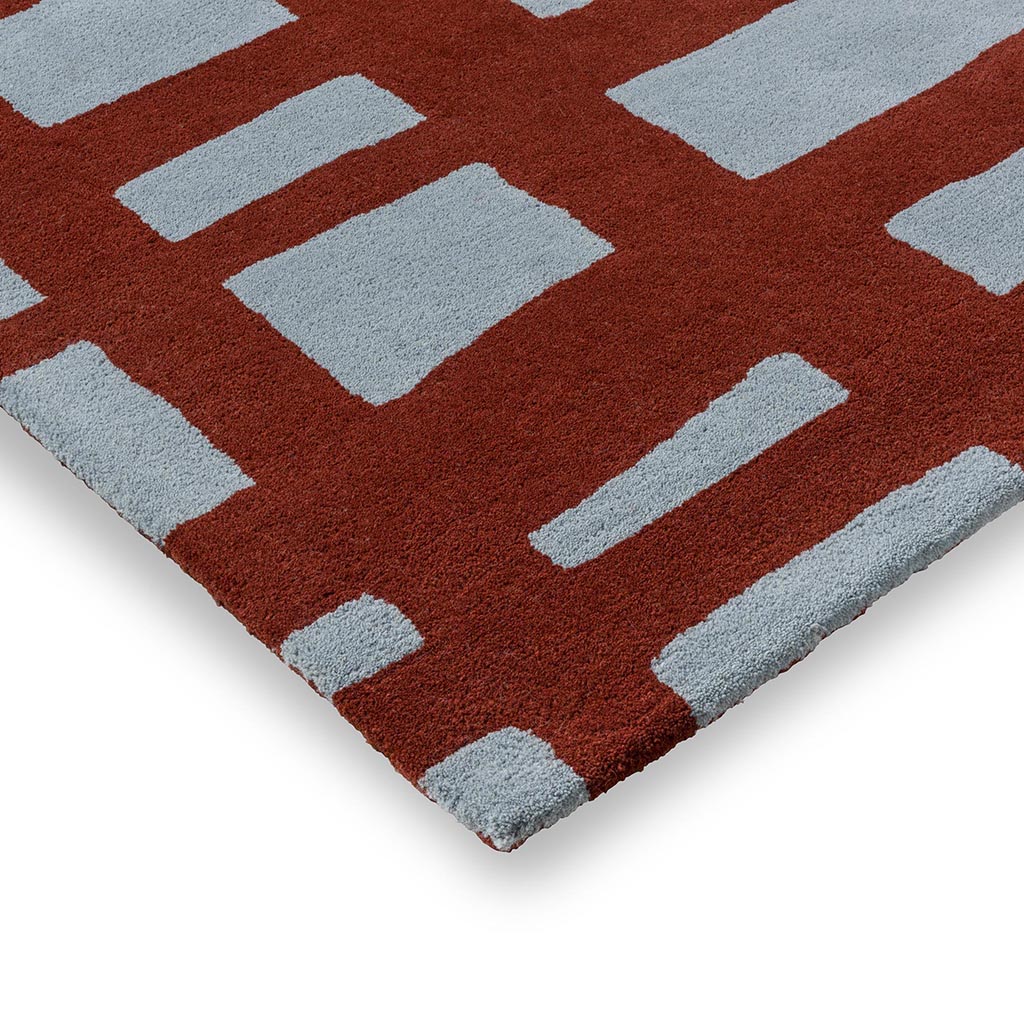 Tapis Arlo Brique