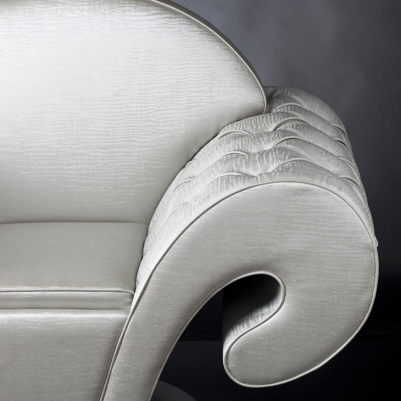 Fauteuil pivotant Silhouette blanc
