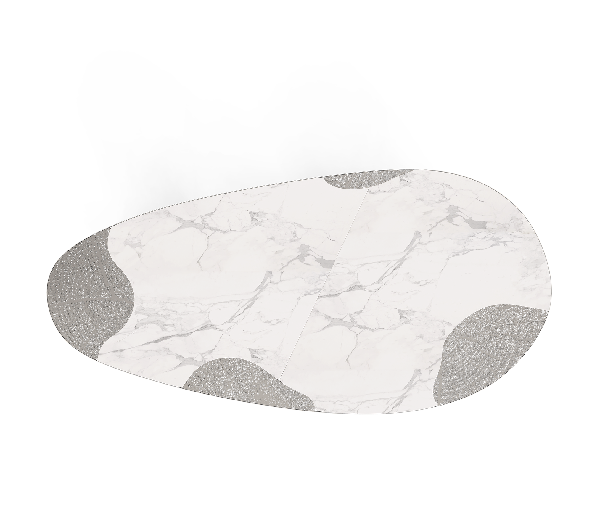 Table Athena Carrara & Argent