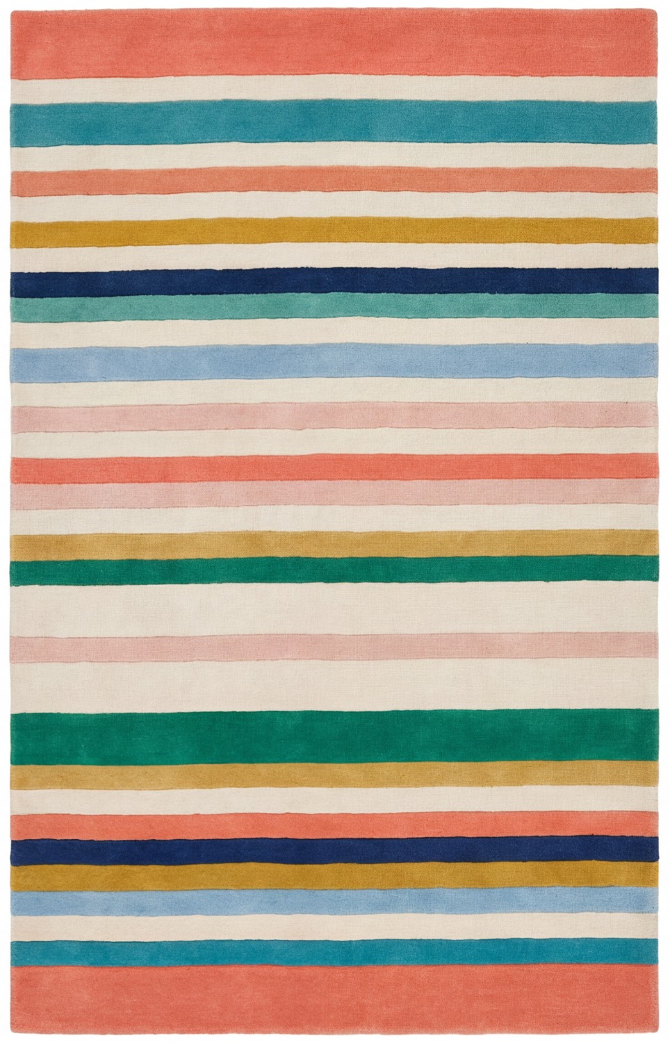 Tapis Striped Spectrum Blue