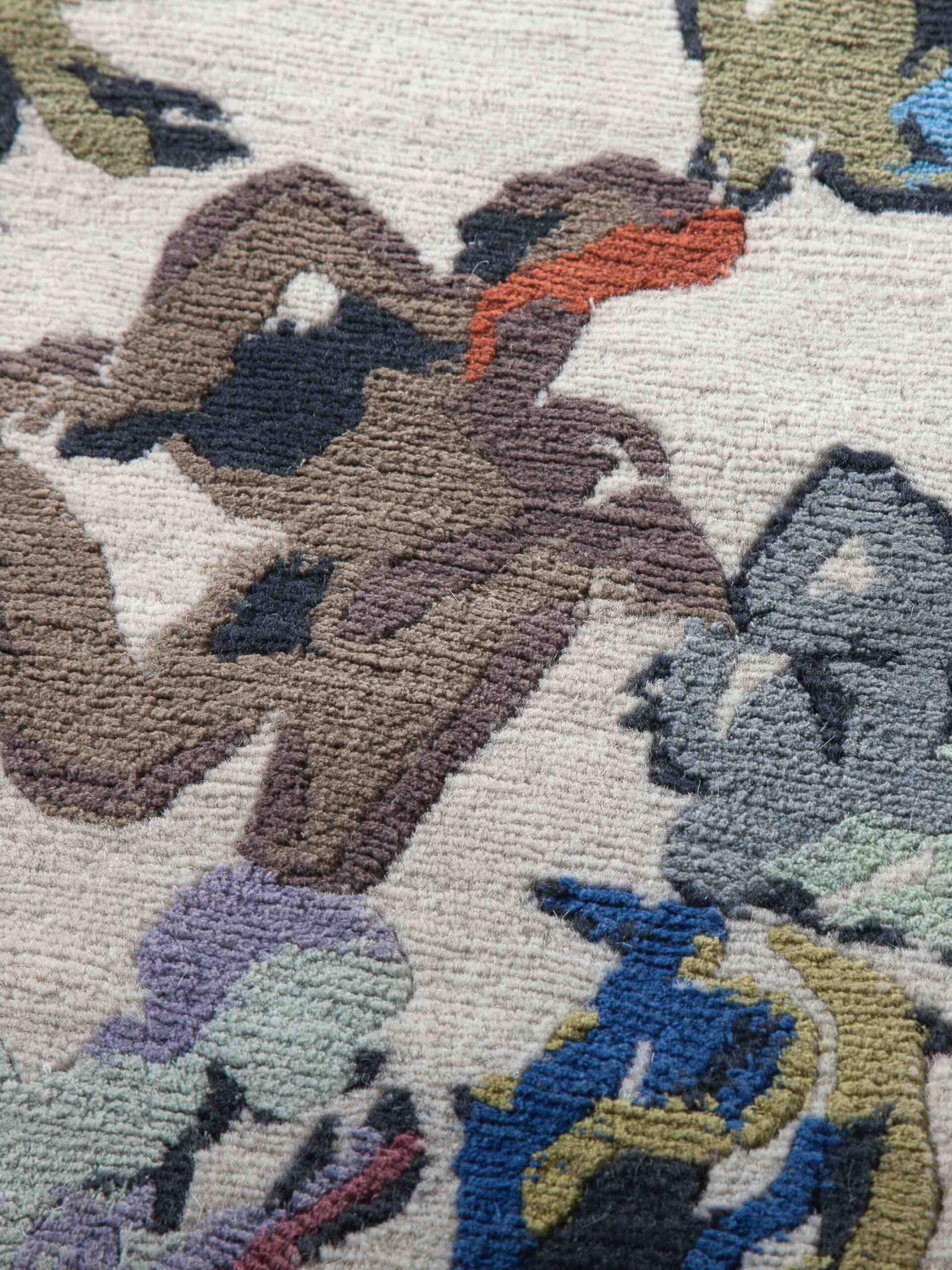 Tapis Cercle Humain - Enfer