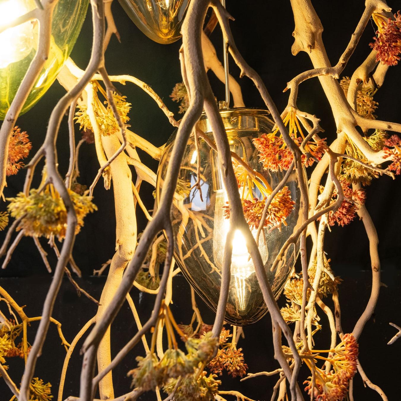 Lustre en cristal Manzanita