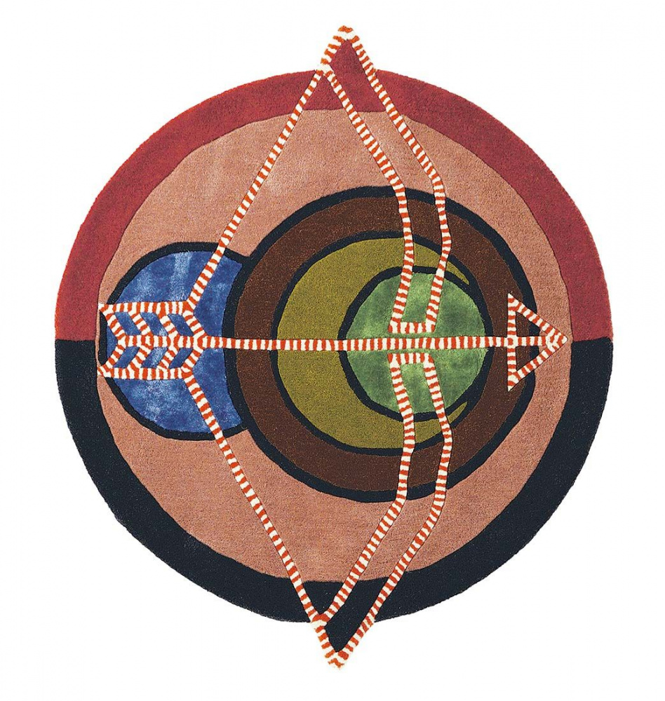 Tapis Rond Zodiac Sagittaire Cercle 161905