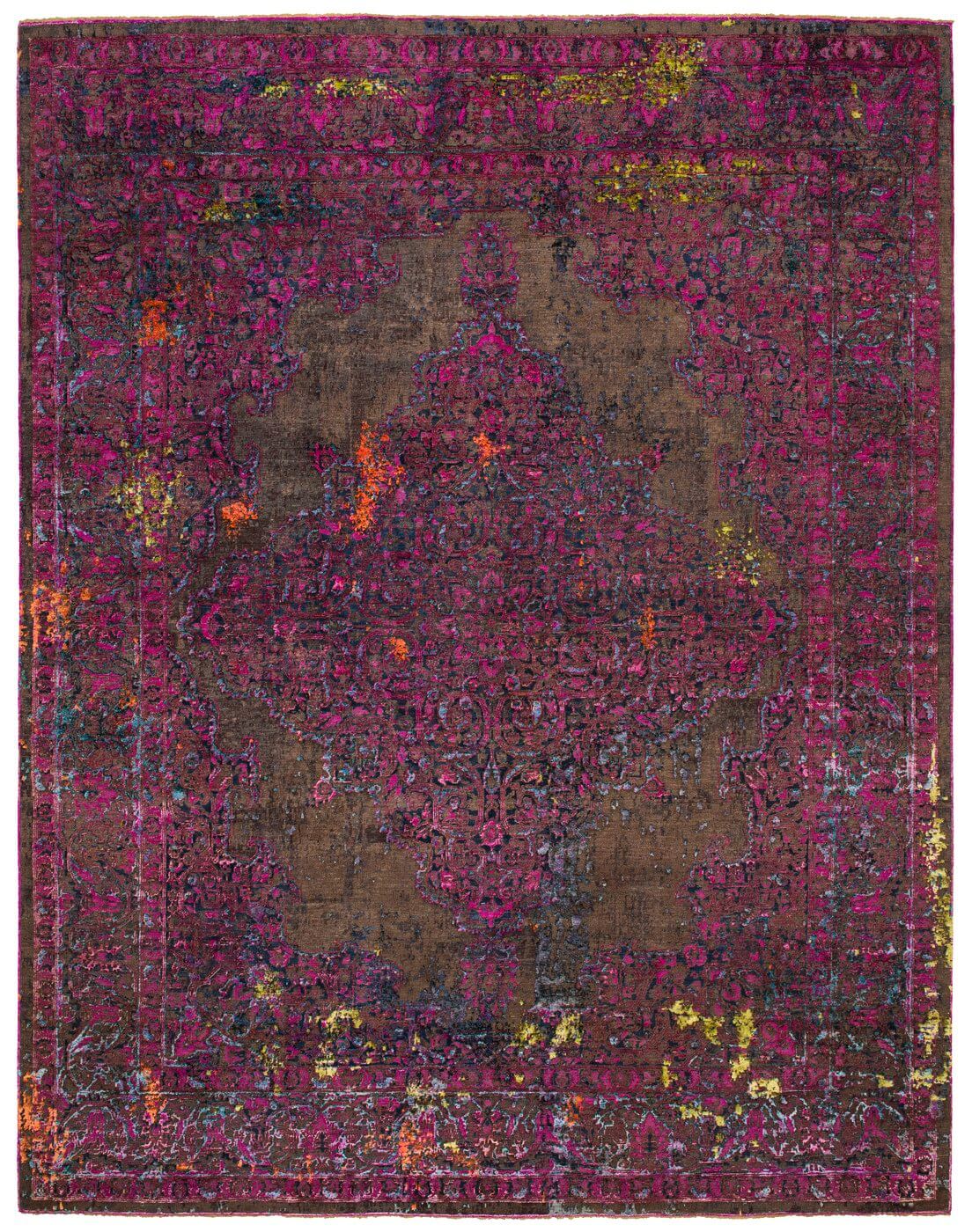 Tapis Tabriz Fashion Artwork 8 Violet