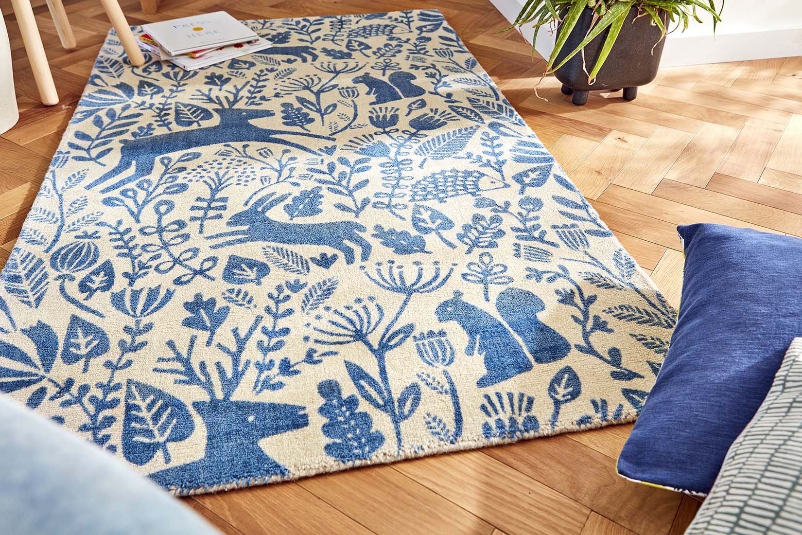 Tapis Kelda Cobalt 23508