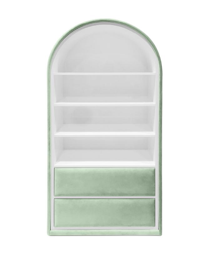 Bibliothèque Bubble Gum Verte