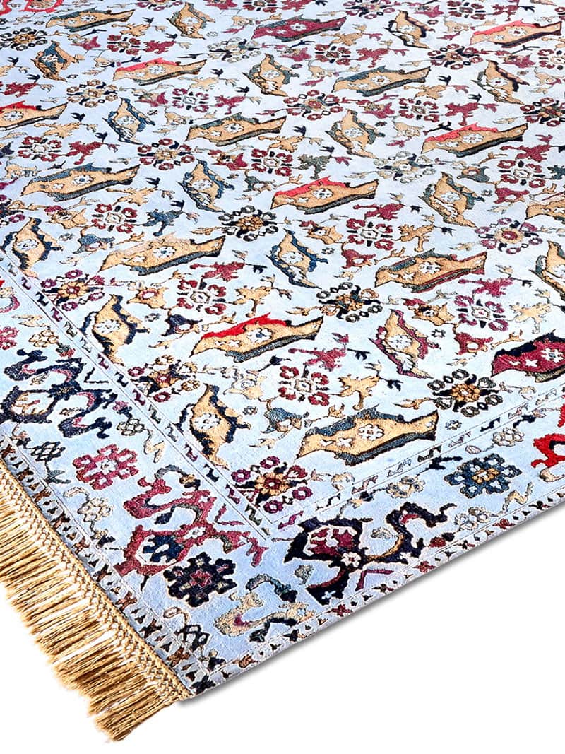 Tapis Oiseau Ouchak Inversé