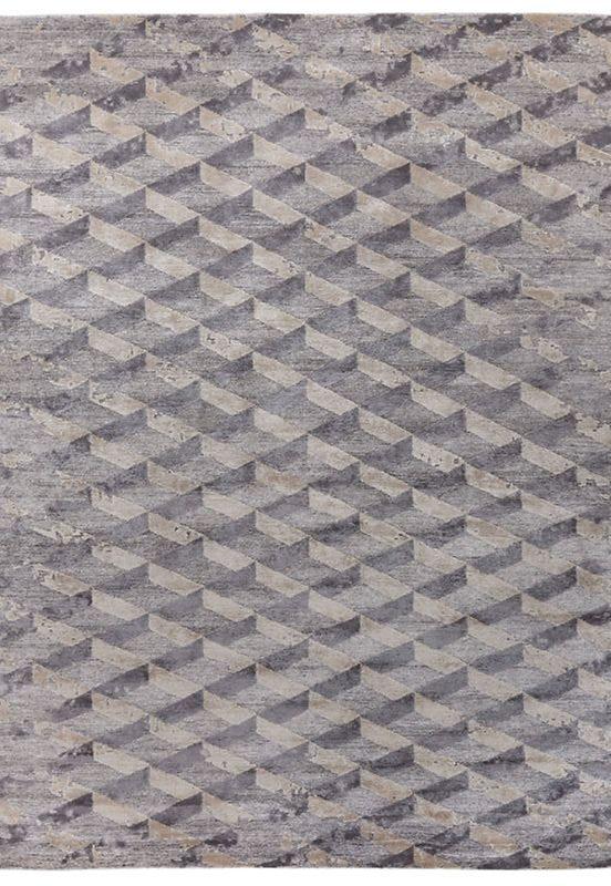 Tapis Designer Noué à la Main