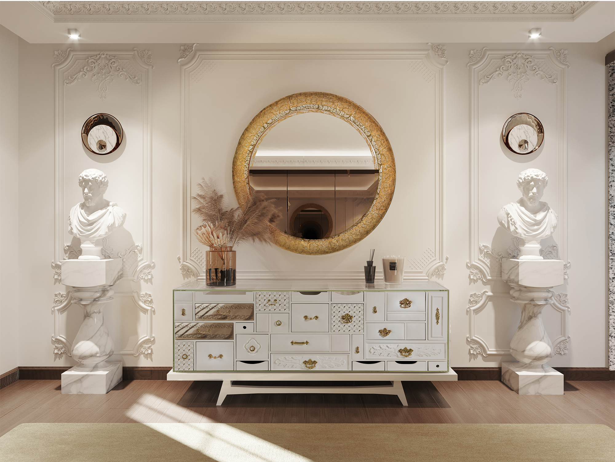 Miroir Filigrane Royal