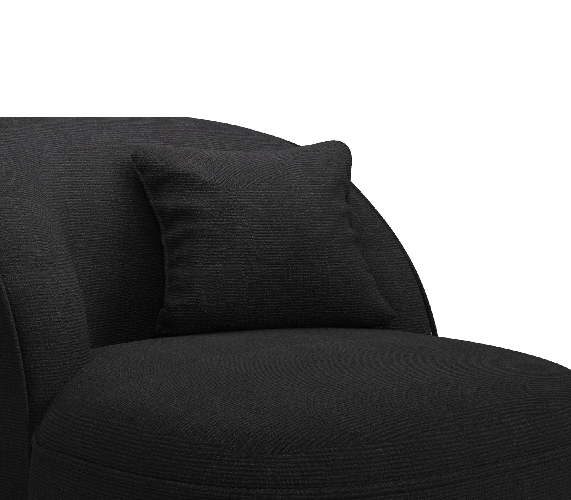 Fauteuil Angora Baltic Noir