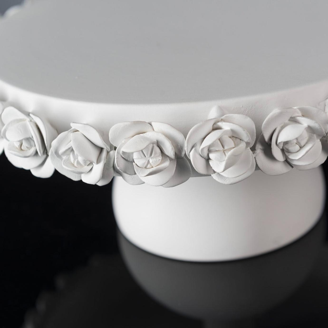 Présentoir à gâteau fleuri Coco