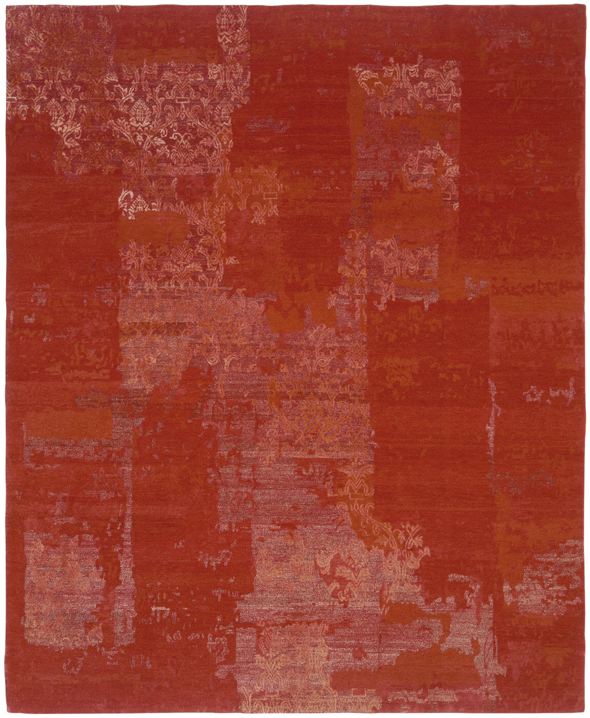 Tapis Boro 10 Rouge