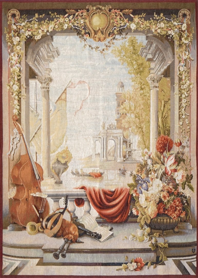 Tapisserie Port de Toscane | Taille: 150 x 200 cm