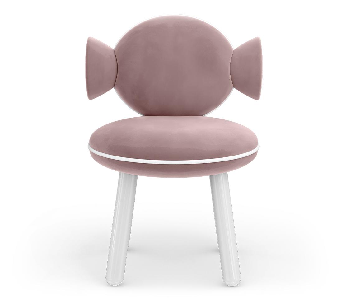 Chaise enfant Bonbon Rose