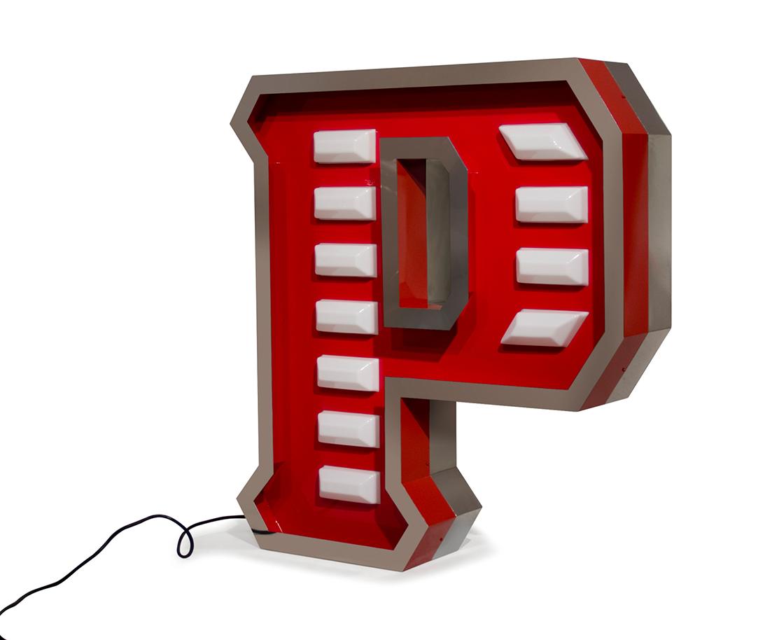 Lettre Lumineuse Precious P