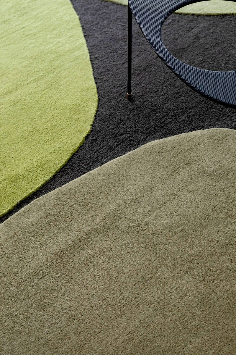 Tapis tufté main Decor Plateau Mousse