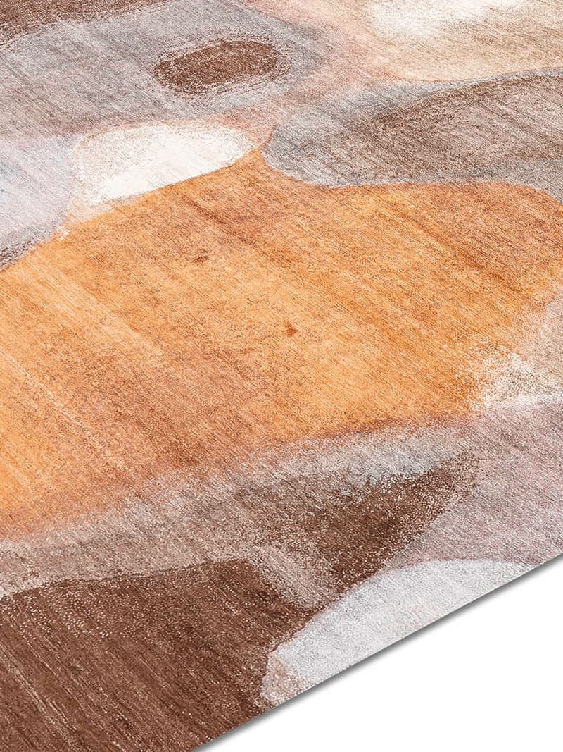 Tapis No. 02 Mauve Cuivré