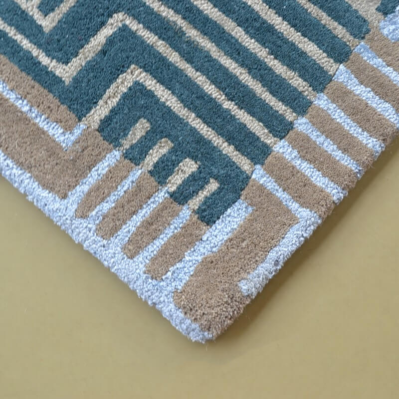 Tapis Kinmo Vert 56807 | Taille: 140 x 200 cm
