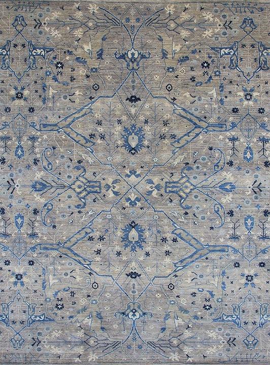 Tapis Heriz Noué à la Main