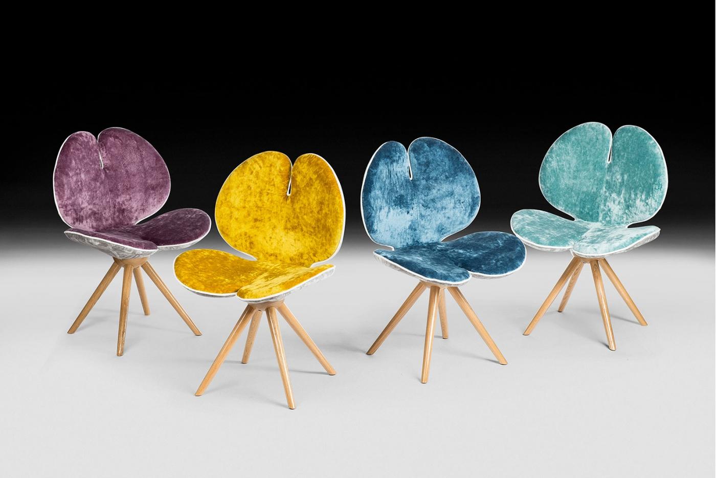 Chaise Pansè jaune