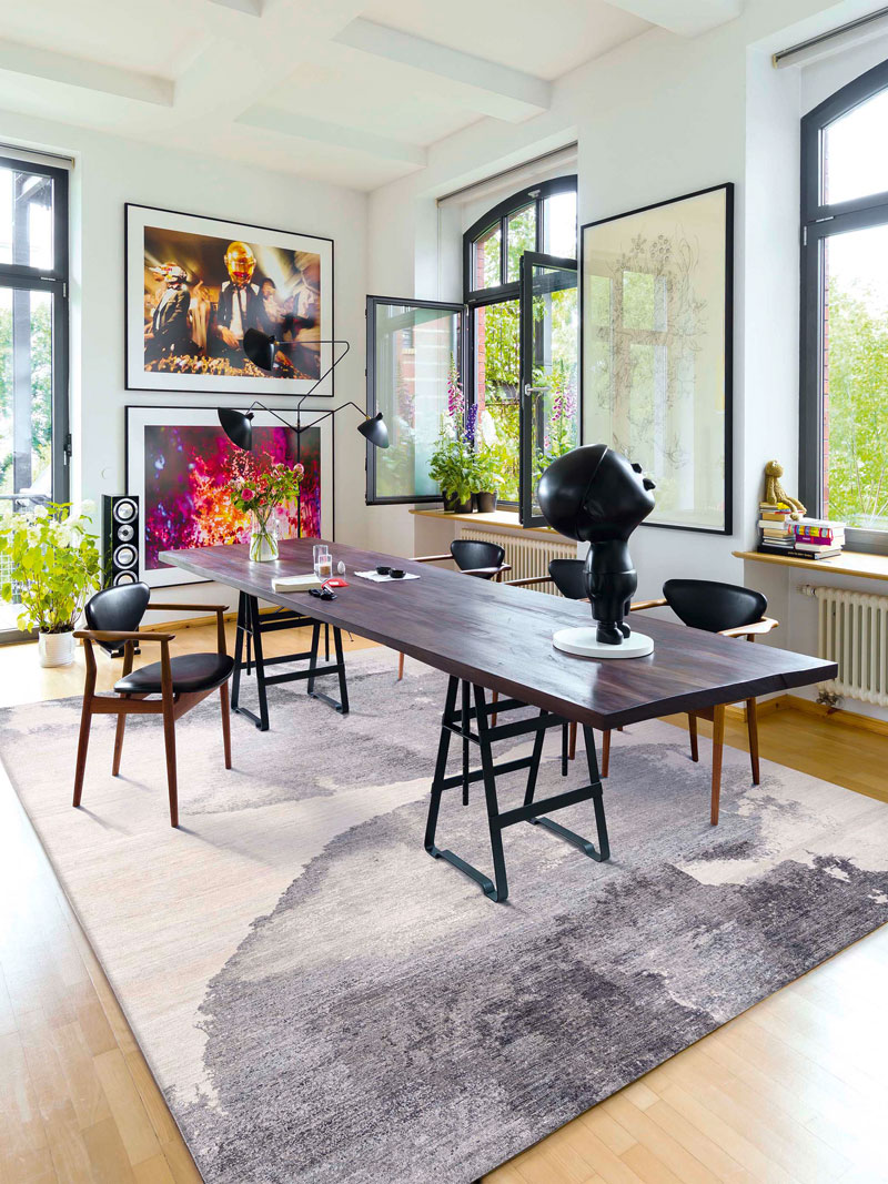 Tapis de luxe fait main Galilée | Taille: 274 x 365 cm