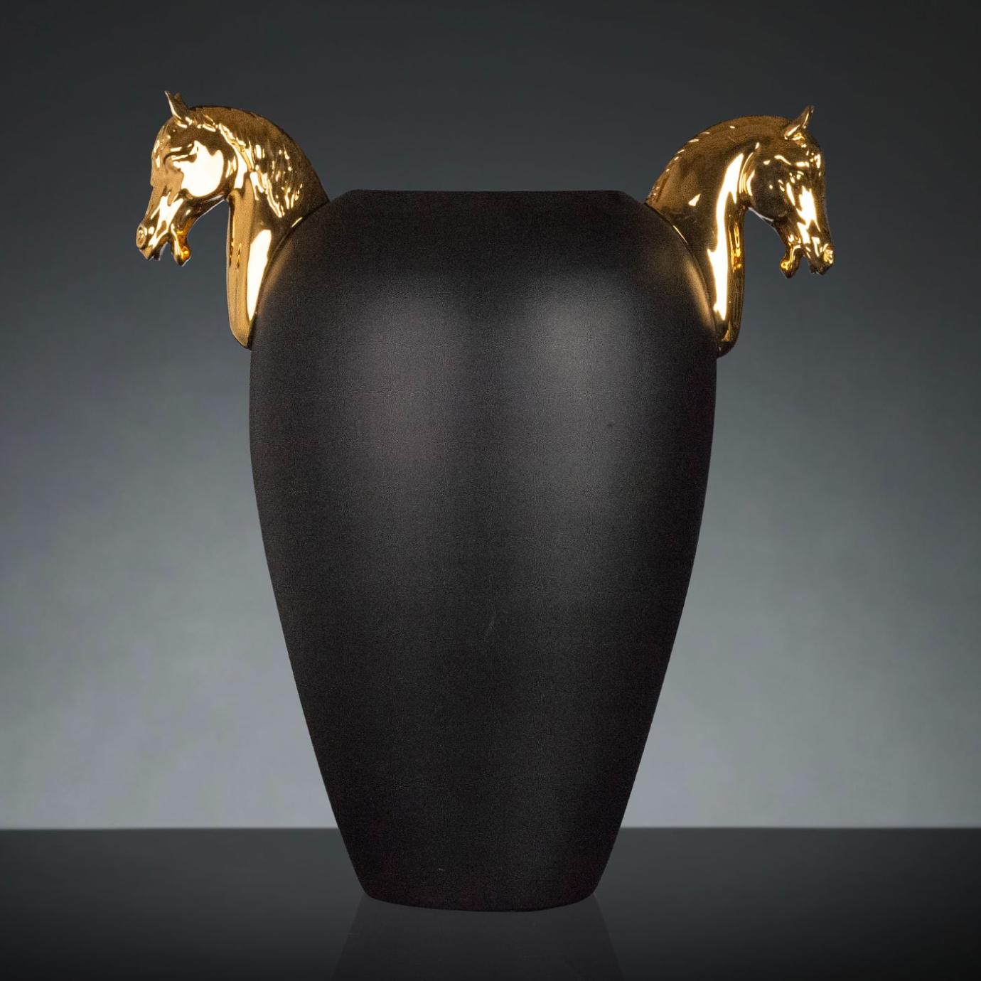 Grand vase Horse