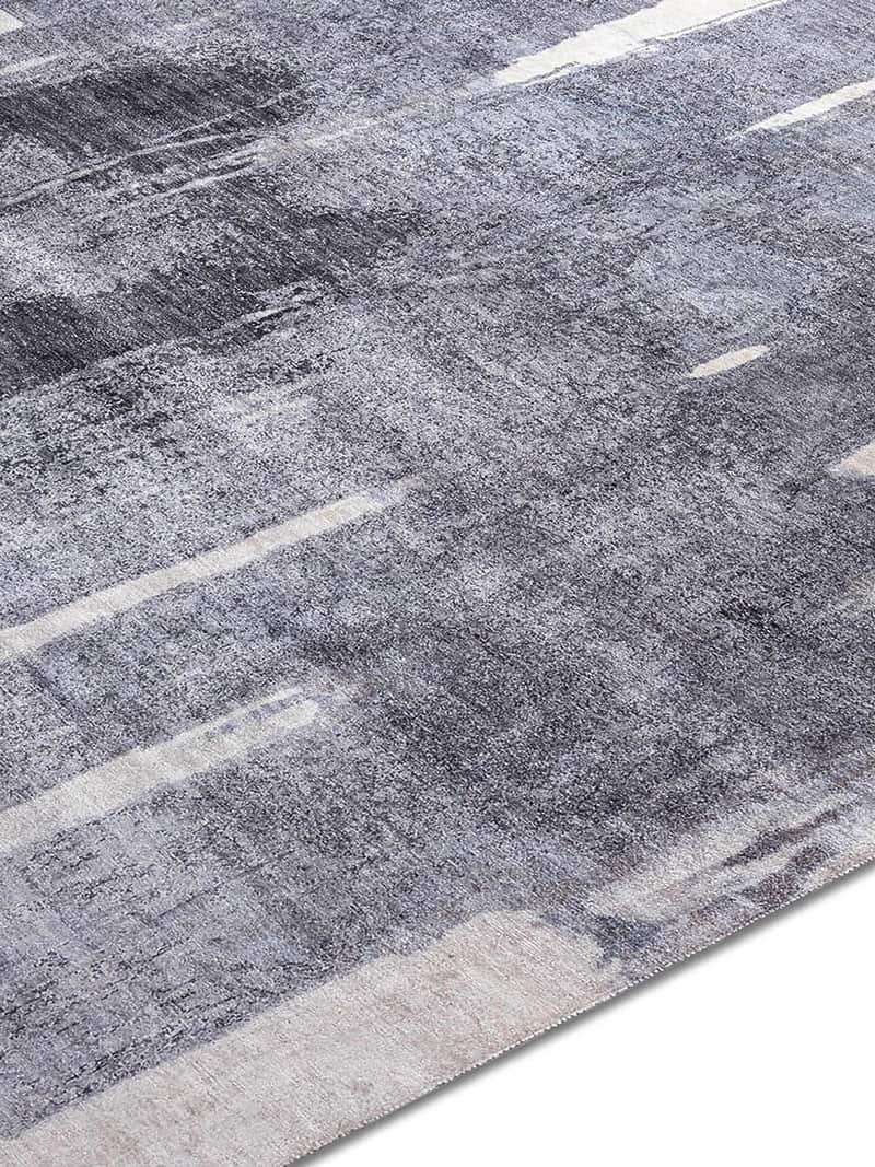 Tapis tissé main Gris Foncé | Taille: 140 x 210 cm