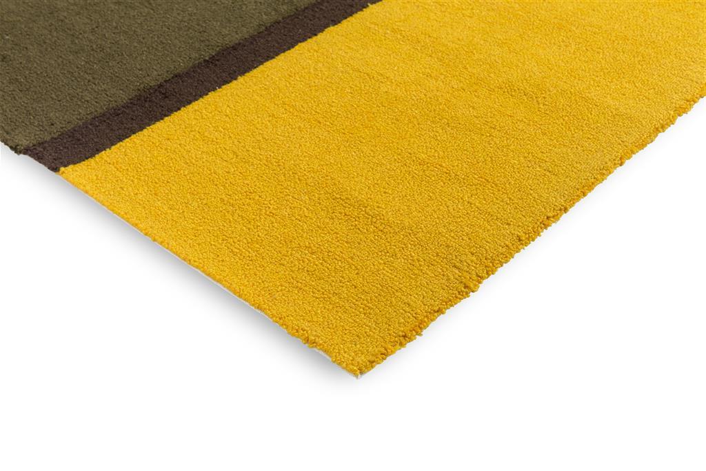 Tapis d’extérieur Festival Rayures Jaune