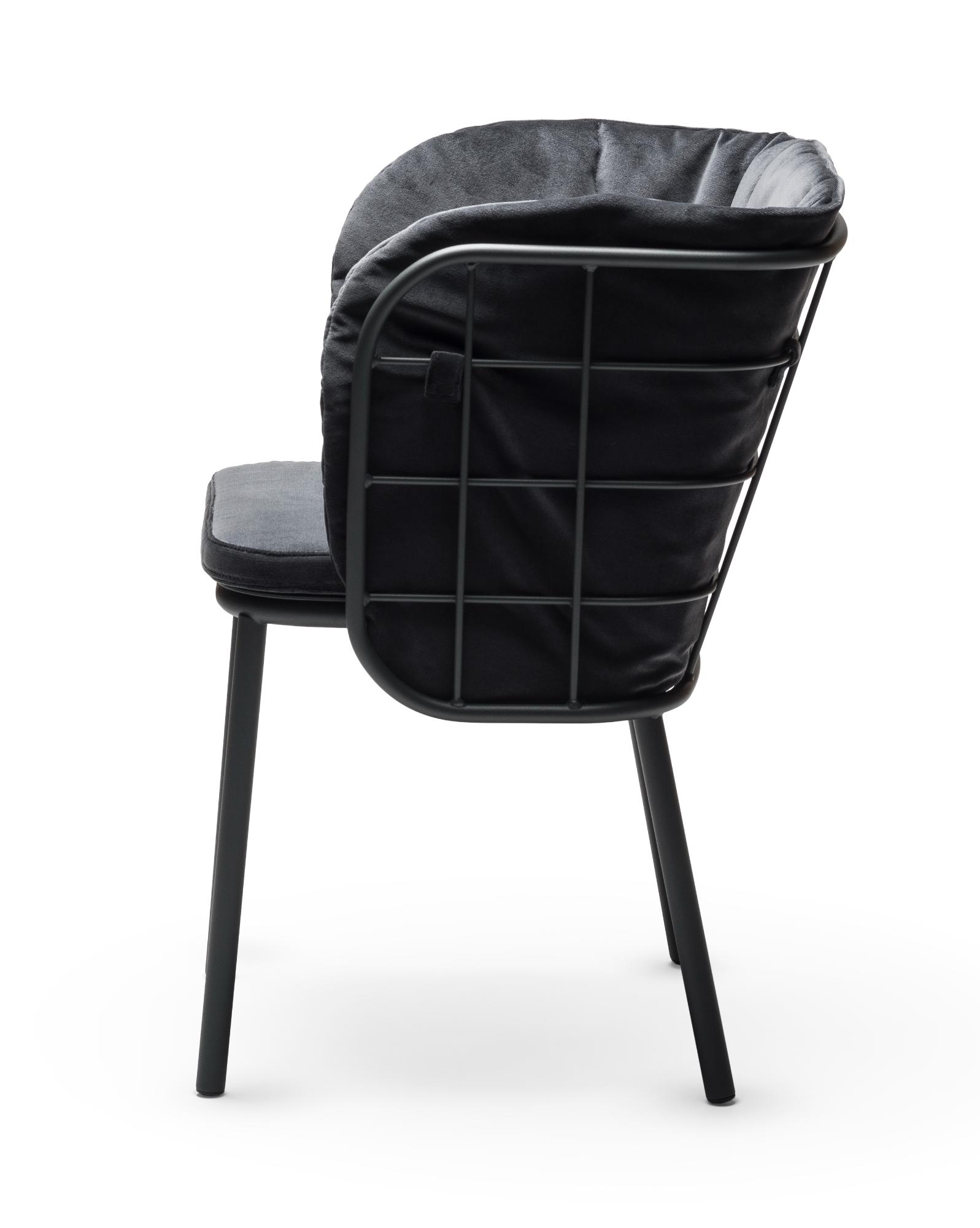 Chaise d'Extérieur Jujube SP-B Noire