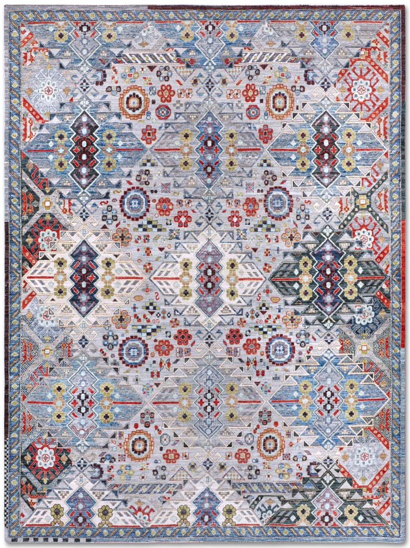 Tapis fait main de luxe Soul | Taille: 183 x 274 cm