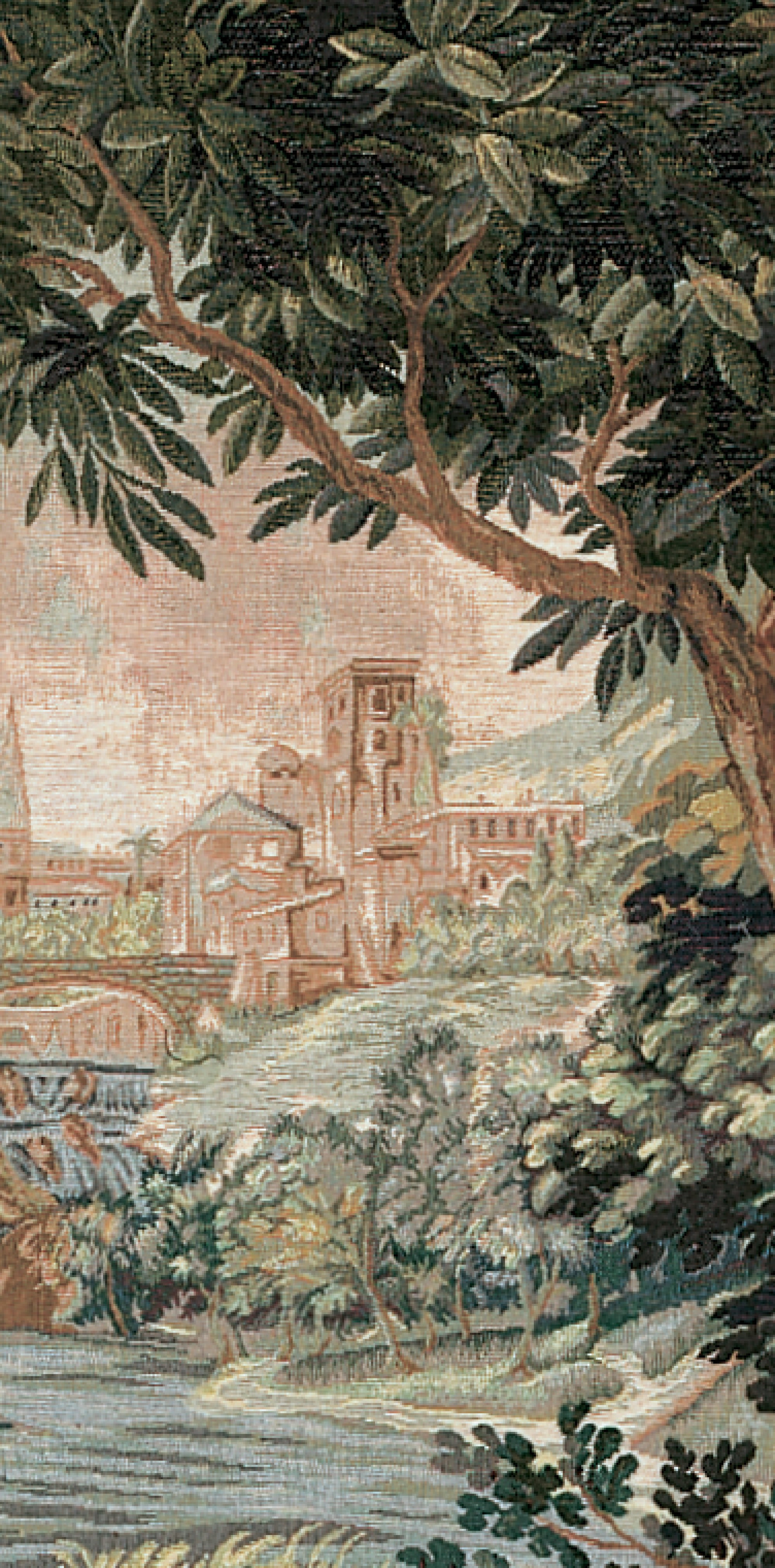Tapisserie Cascade de Porte (Droite)