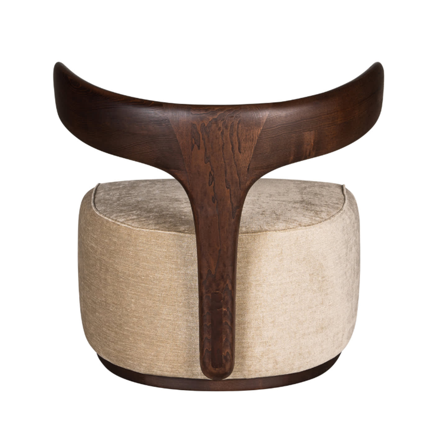 Fauteuil beige Moby Dick