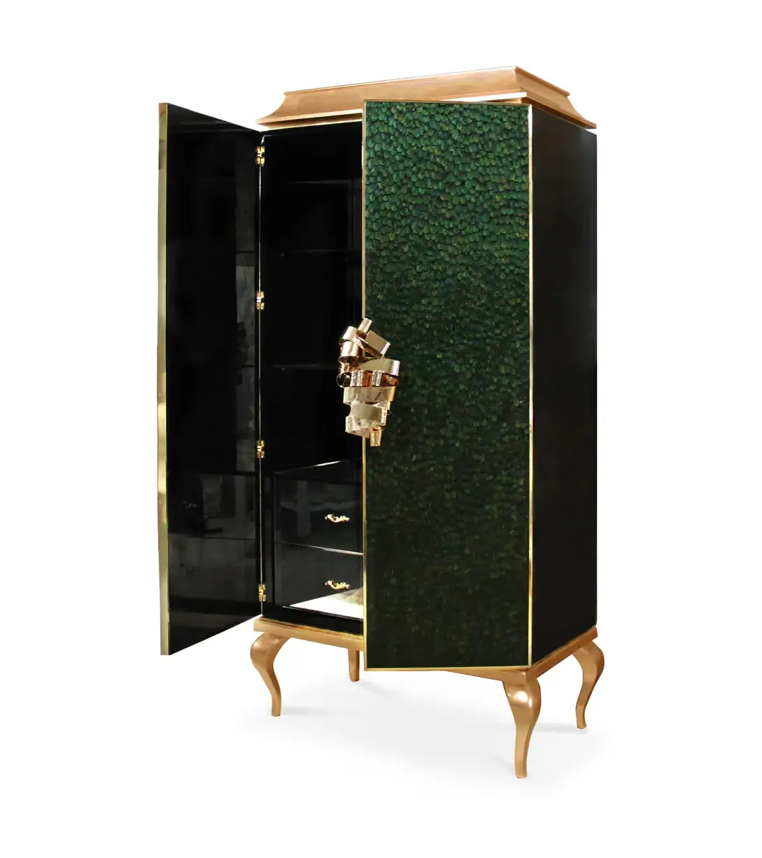 Armoire Divine Plume de Paon