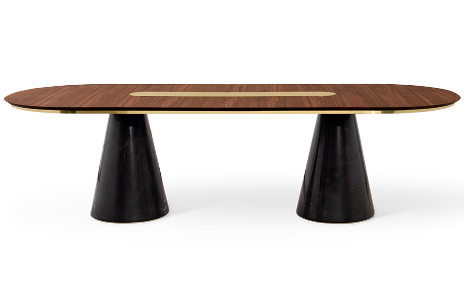 Table de Cuisine et de Salle à Manger Ovale Bertoia