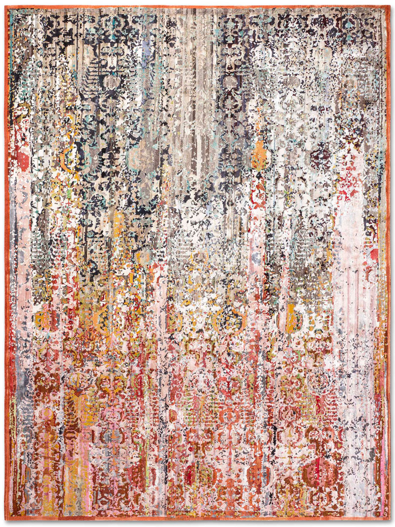 Tapis noué main Woods