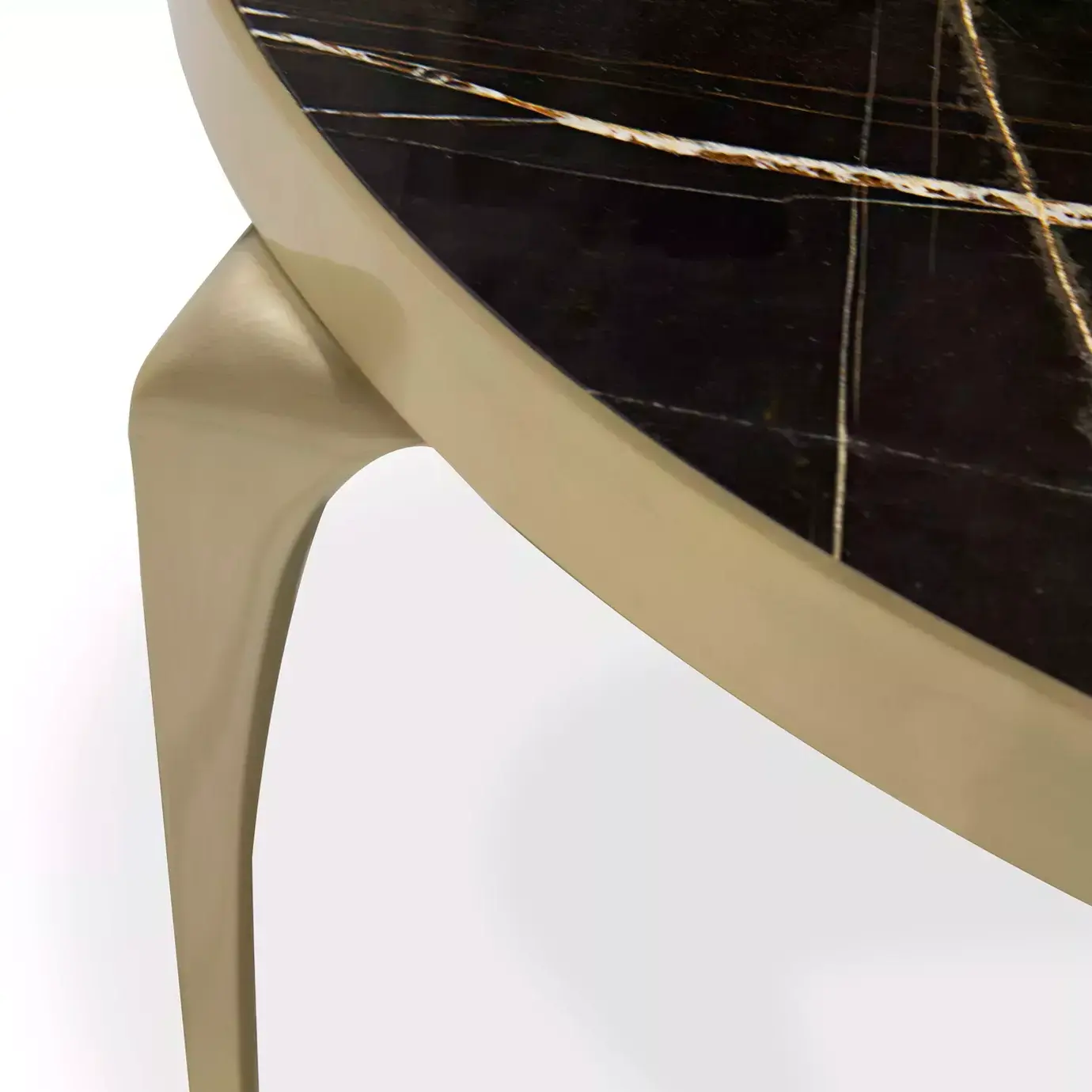 Table Basse Rita Marbre Sahara Noir