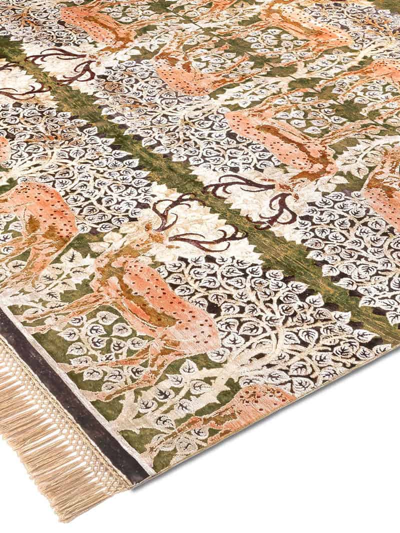 Tapis tissé main Cerf | Taille: 300 x 400 cm