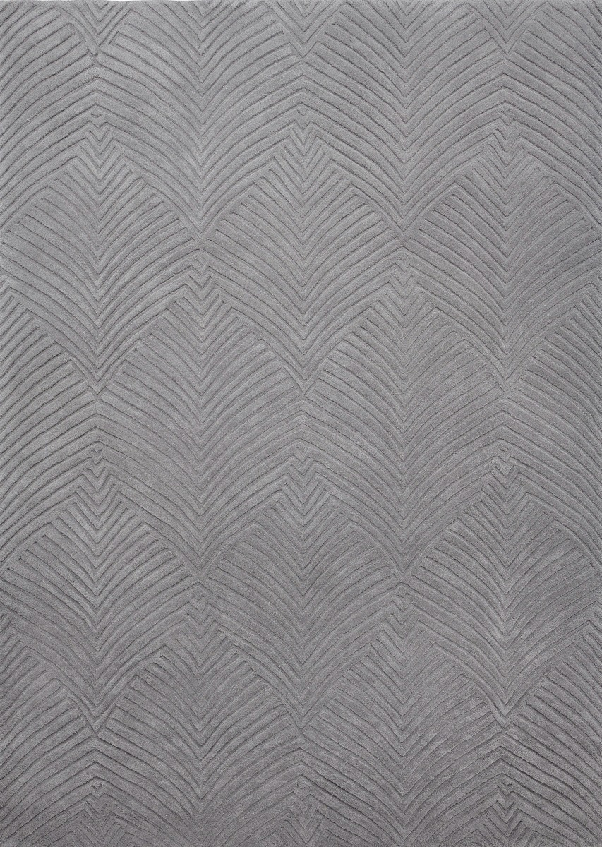 Tapis Folia Gris Frais