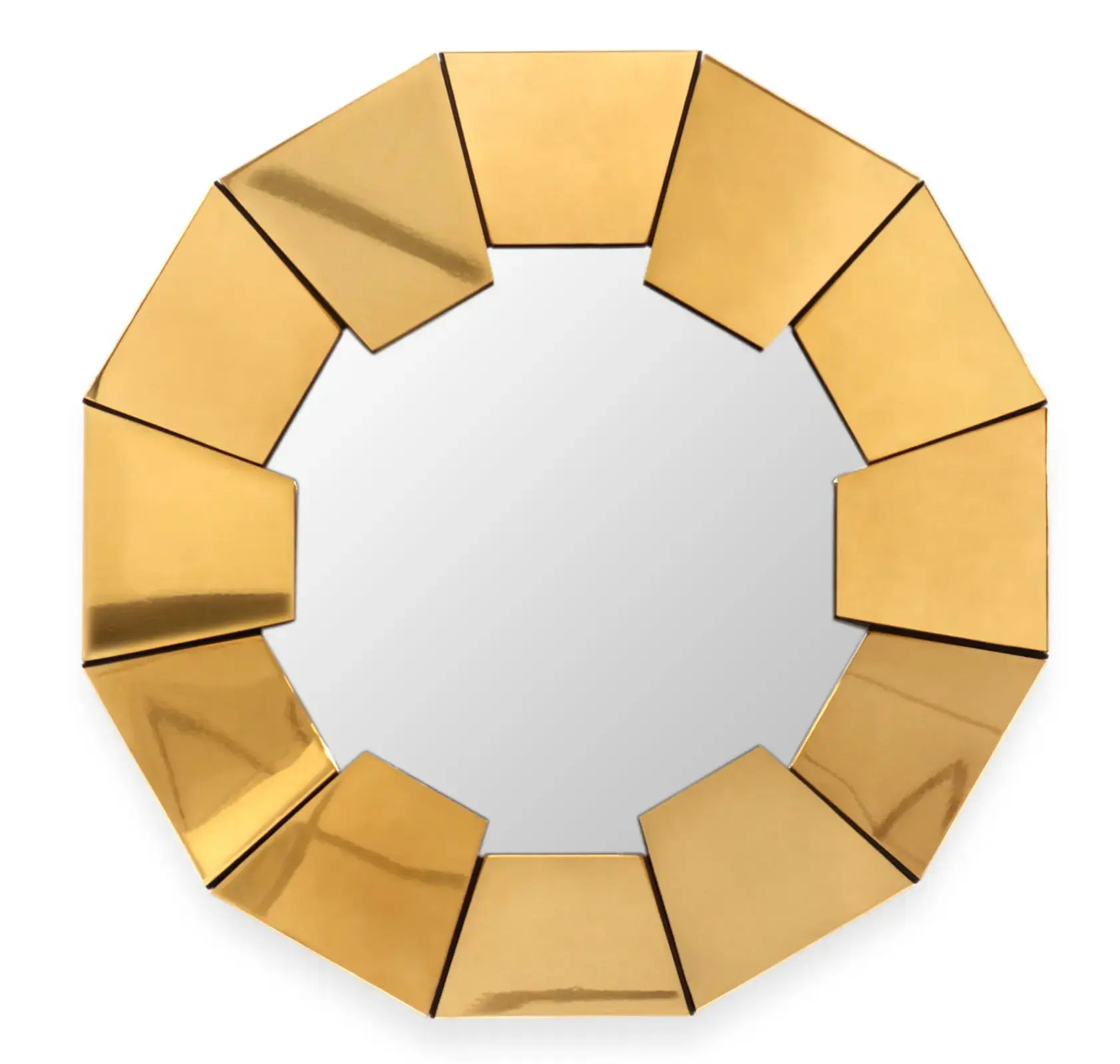 Miroir Radiance Doré