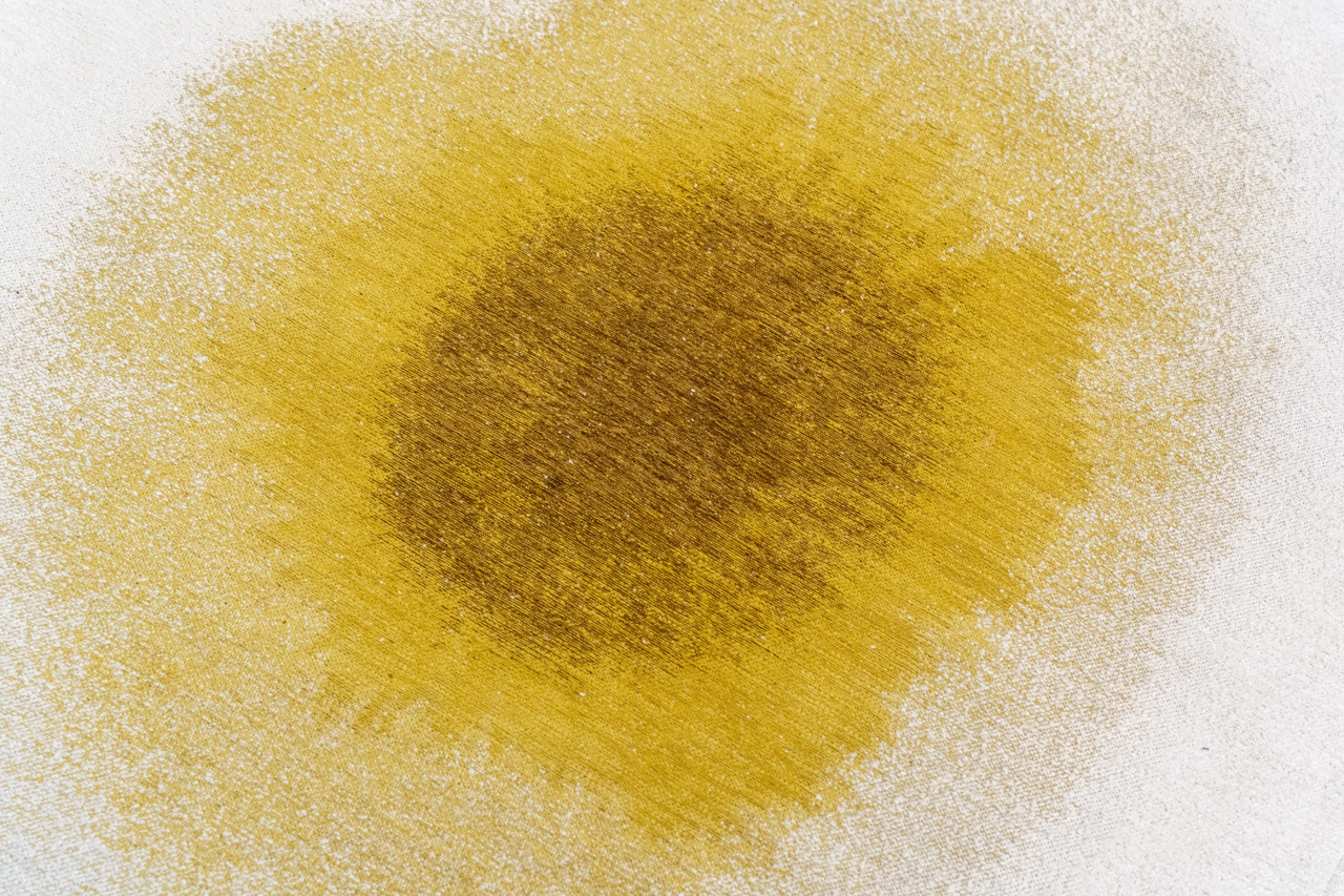 Tapis Drop Gold Moss | Taille: 100 × 140 cm