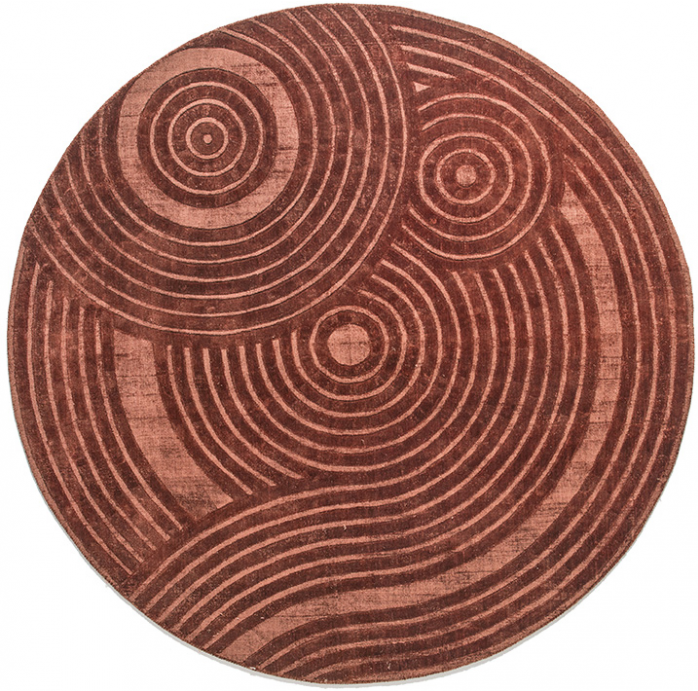 Tapis Zen Rouille